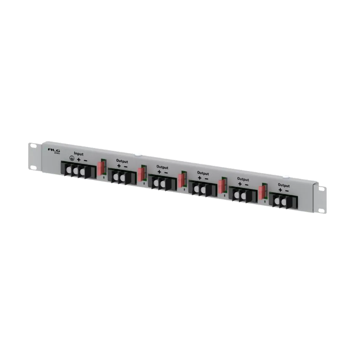 ALGcom Regla DC DU 5 PUNTOS 19”x1U